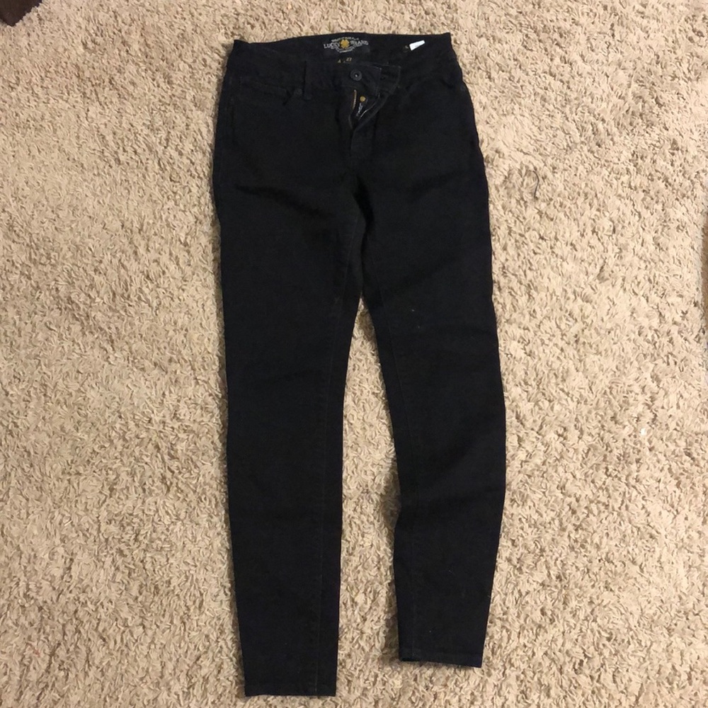 Black lucky brand jeans
